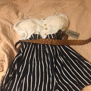 A short jumpsuit from J for justify.